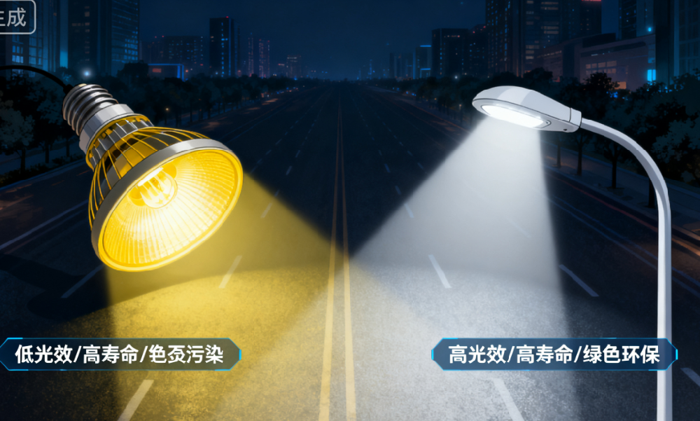 LED 路灯比高压钠灯的优势