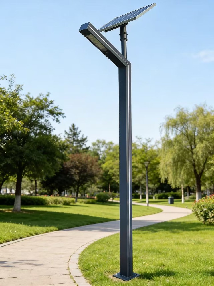 Hangzhou Park's New Scenery: 3m Solar Garden Lights Integrate Ecology and Aesthetics