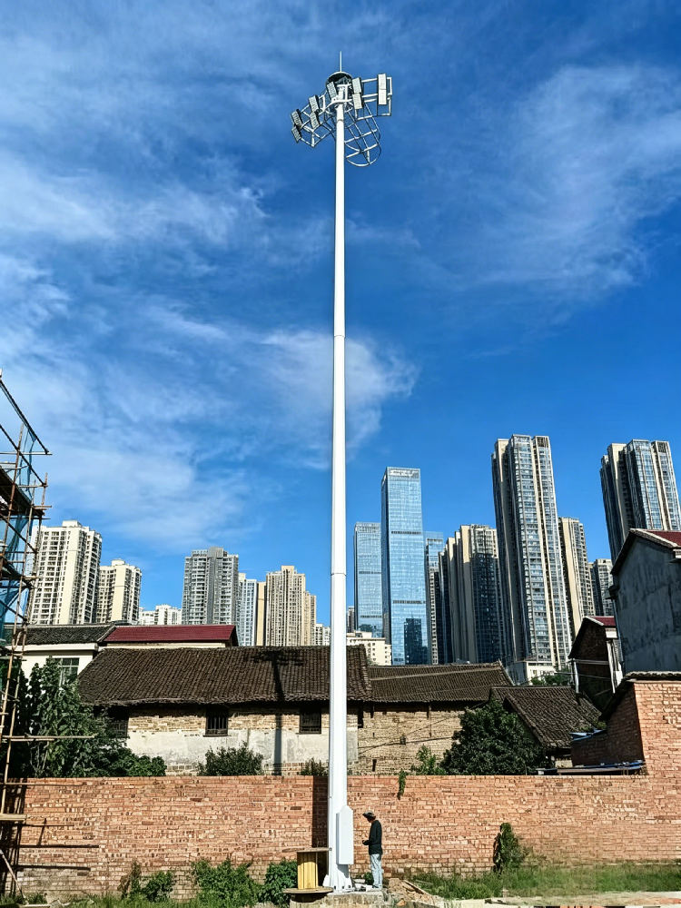 山城新光：创阳照明高杆灯点亮重庆城郊基建新图景