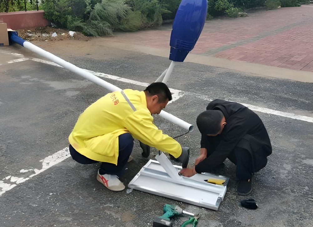 创阳照明：太阳能路灯安装指南