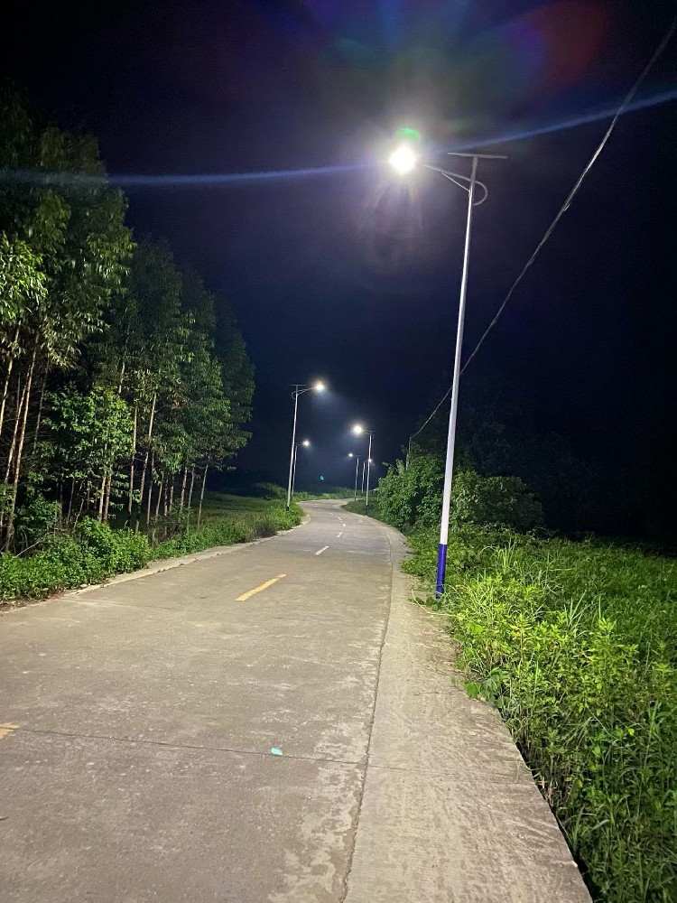 湘潭乡村亮化提速，创阳照明太阳能路灯落地惠民，点亮城乡便民新生活